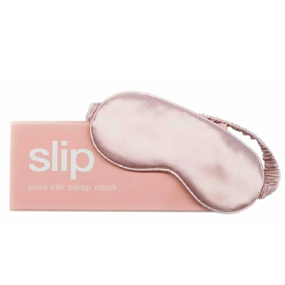Slip Pure Silk Sleep Eye Mask in Pink - Full Size - New in Box